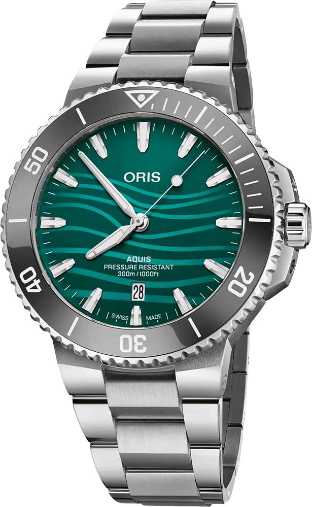 ORIS  Мужские швейцарские часы, автоматический механизм, сталь, 43,5 мм